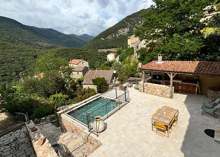 Casa Arena Authentique Maison De Village Avec Piscine Au Coeur De L\'Alta Rocca - Zoza