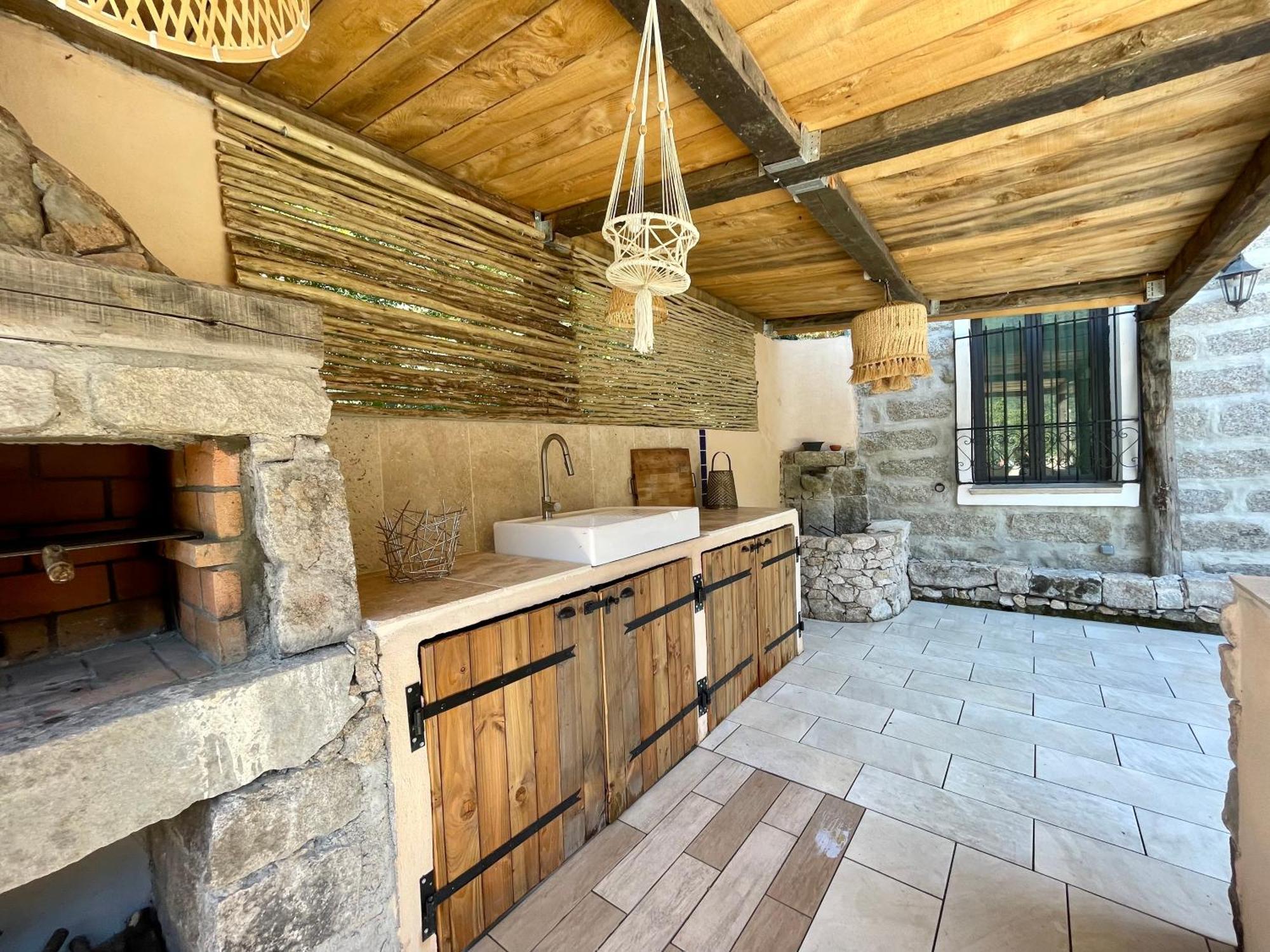 Casa Arena Authentique Maison De Village Avec Piscine Au Coeur De L'alta Rocca - Zoza