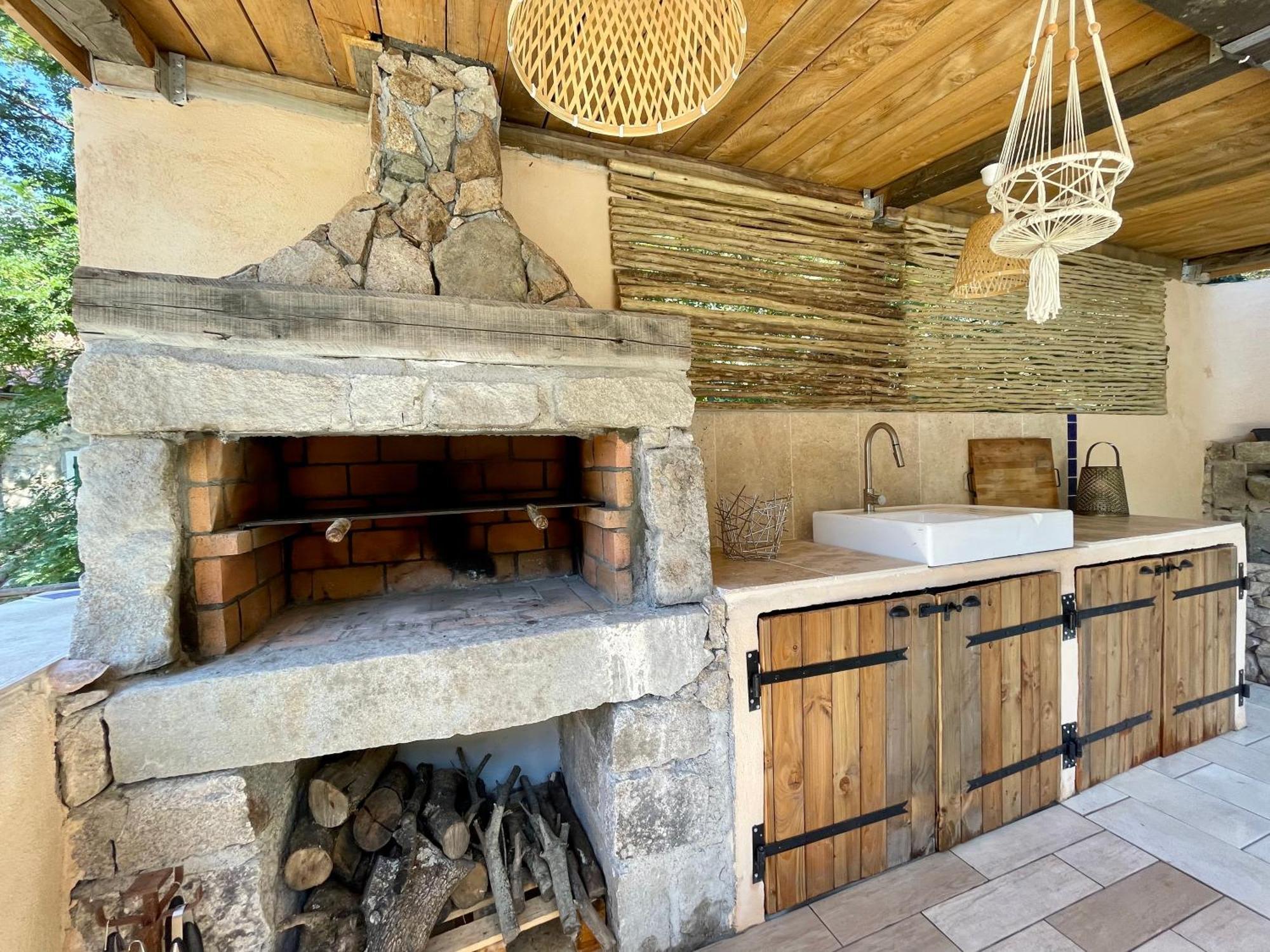 Casa Arena Authentique Maison De Village Avec Piscine Au Coeur De L'alta Rocca - Ferienhaus
