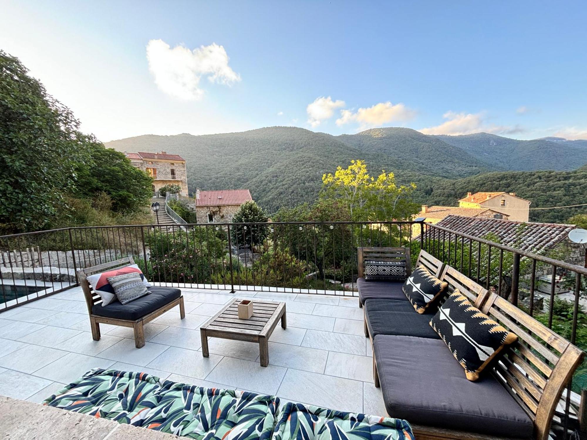 Casa Arena Authentique Maison De Village Avec Piscine Au Coeur De L'alta Rocca - Zoza